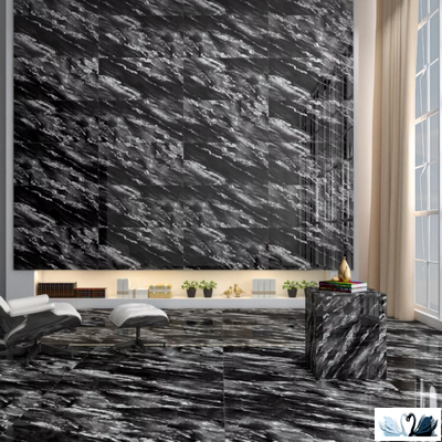 Керамогранит Maimoon Cristina Black 60 х 120 см highglossy черный полированный