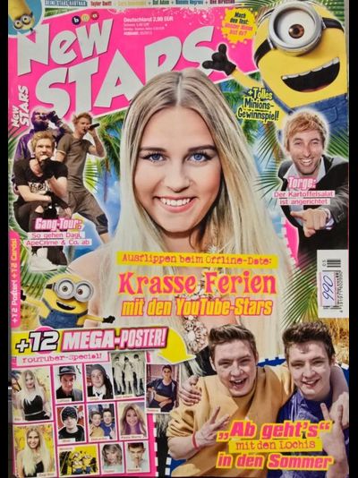 New Stars Magazine Issie 5 2015 Dagi Bee, ApeCrime, Taylor Swift, Paola Maria, Die Lochis, Dat Adam