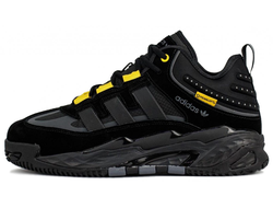 Adidas Niteball With Fur Black Yellow с мехом