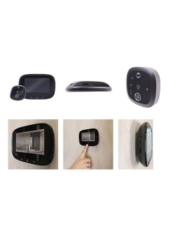 Видеоглазок Look VISION wi-fi Black