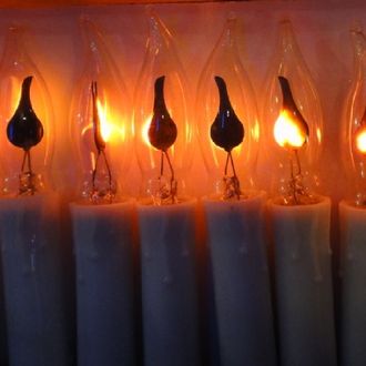 Гирлянда "Мерцающие свечи", 2.7 м, 10 ламп