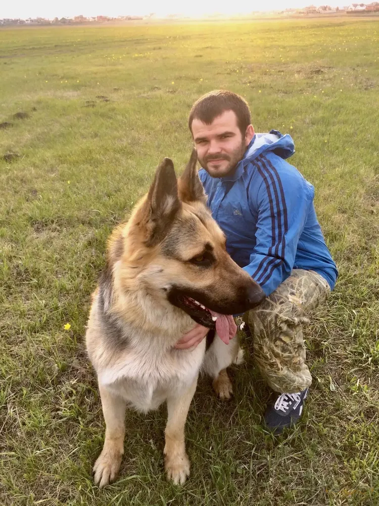 Хозяин Рома с Рокки