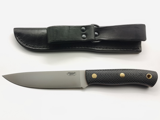 Нож TKK 2,5 мм сталь VG10 черная микарта