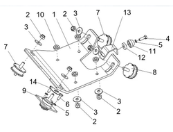 Основание двигателя