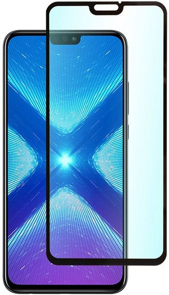 Защитное стекло Perfeo для Huawei Honor 8X (черная рамка)
