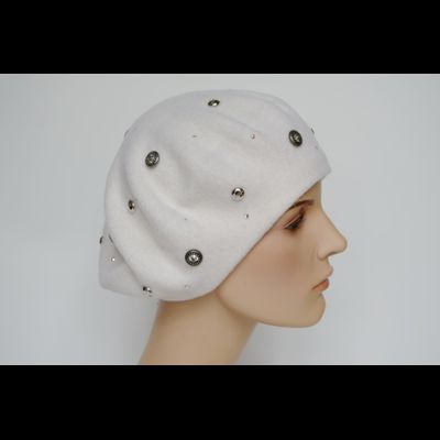 Берет Vizio Италия 3633 фетровый белый