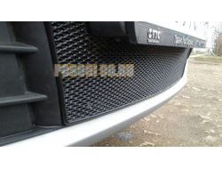 Защита радиатора Ford Kuga II 2016- black низ PREMIUM