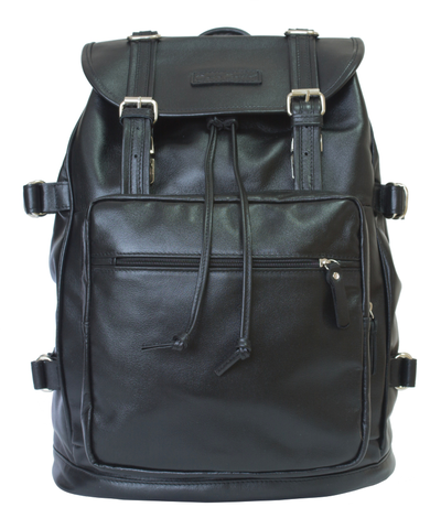 Кожаный рюкзак Volturno black (арт. 3004-05)