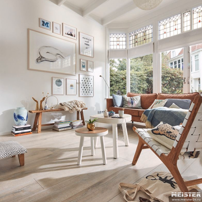 Ламинат MEISTER 6864 Дуб летняя в интерьере