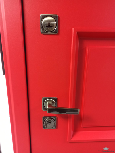 Оптима штамп ПК-10 мм, рис. "Триптих" Красный