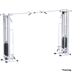 Блочный кинезиотренажер Кроссовер на базе реабилитационной рамы AR082 2x75