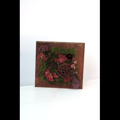 Новогодняя эко-картина № 1178