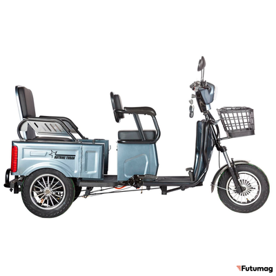 Электротрицикл Rutrike Тубан серый