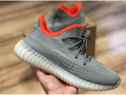 Кроссовки YEEZY BOOST 350 V2 Grey/Orange