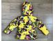 М.17-62 Комплект Moncler желтый цветы 86 см.