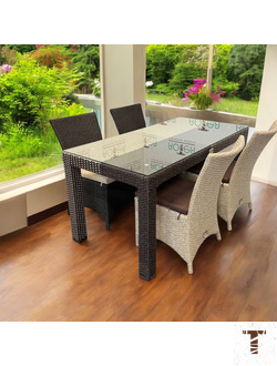 Комплект плетеной мебели Roteя