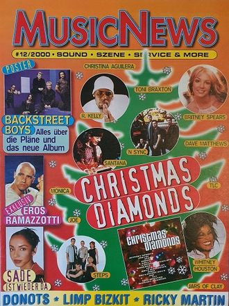 Music News Magazine December 2000, Иностранные музыкальные журналы, Intpressshop