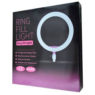 Кольцевая светодиодная лампа 26 см со штативом для профессиональной съемки Ring Fill Light