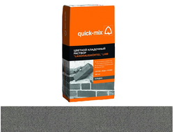 Цветной кладочный раствор quick-mix LHM серый, 25 кг