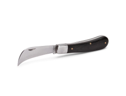 Нож монтерский НМ-05 серия ПРОФИ малый складной с изогнутым лезвием