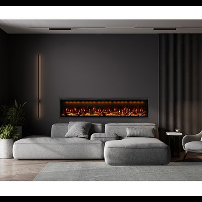 Линейный электроочаг Mercury 60 LED RF