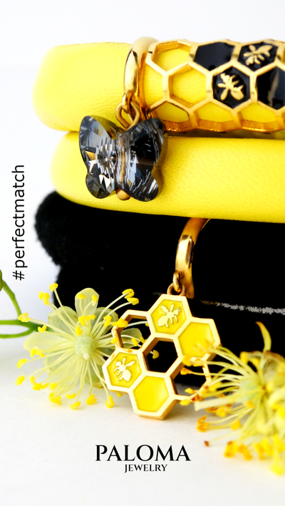 Браслет кожаный МОХНАТЫЙ ШМЕЛЬ Collection