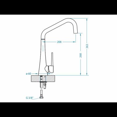 Смеситель Alveus EDEN