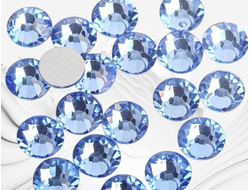 Стразы термоклеевые, цвет светло-синий, размер SS16 (3,8 - 4,0 мм), 1440 шт