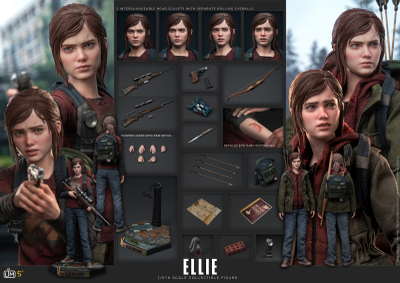 ПРЕДЗАКАЗ - Элли (The Last of Us) - Коллекционная фигурка 1/6  -  Ellie (LS+02) - Lim Toys ?ЦЕНА: 35900 РУБ.?