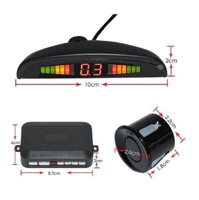 Парктроник Четыре датчика парктроника с дальностью обнаружения 2м окажут посильную помощь  revashop