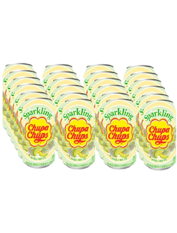 Chupa Chups Газированный Напиток Дыня Крем 345мл (24)