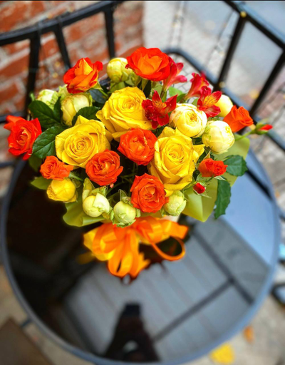 Корзинка с цветами