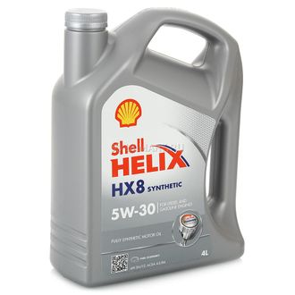 Масло моторное SHELL Helix HX8 5W30 4л синт.