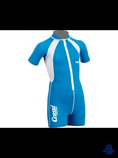 Гидрокостюм Лайкра Cressi детский CAICOS голубой 4-6 лет р.L