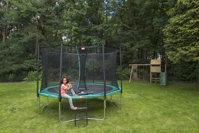 Батут BERG Favorit Regular 270 Grey + Safety Net Comfort