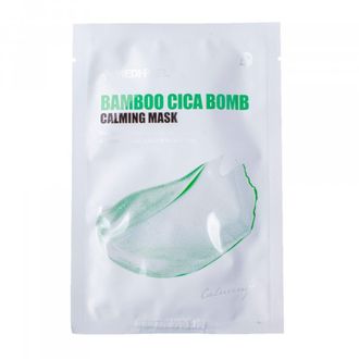 Успокаивающая тканевая маска с центеллой и бамбуком MEDI-PEEL Bamboo Cica Bomb Calming Mask