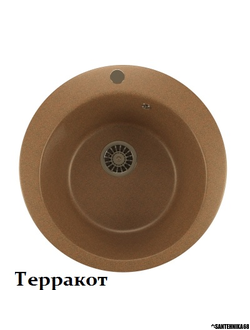 Мойка из мрамора Mixline ML-GM13 круглая