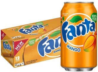 Фанта Манго, 355мл - купить газированный напиток Fanta Mango по оптовой ...