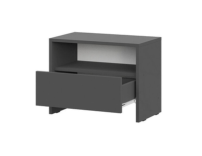 Камелия Тумба прикроватная Графит серый