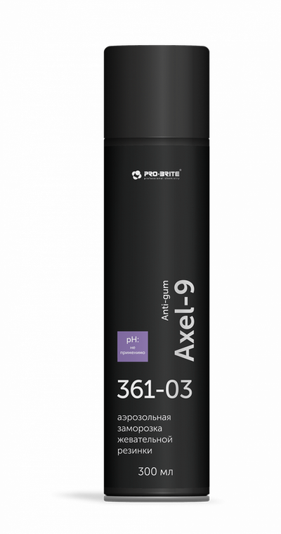 Аэрозольная заморозка жевательной резинки AXEL-9 Anti-gum. 300 мл, 361-03