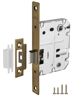 Защелка врезная L72-50 CP Бронза