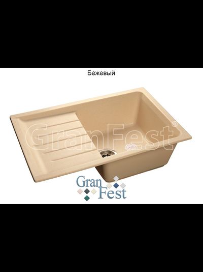 Керамическая мойка для кухни Granfest Гранфест GF-P760L реверсивная 1 секционная мойка