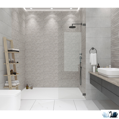 Плитка Creto Effetto Wood Brown 04 25х60 настенная коричневые полосы