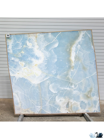 Керамогранит Creto Opera Onyx Sky 80 х 160 см голубой