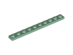 Plate 1 x 10, Sand Green (4477 / 4642416 / 6328184)