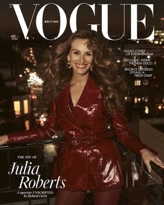 Vogue British February 2024 Julia Roberts Cover, Иностранные журналы в Москве, Intpressshop
