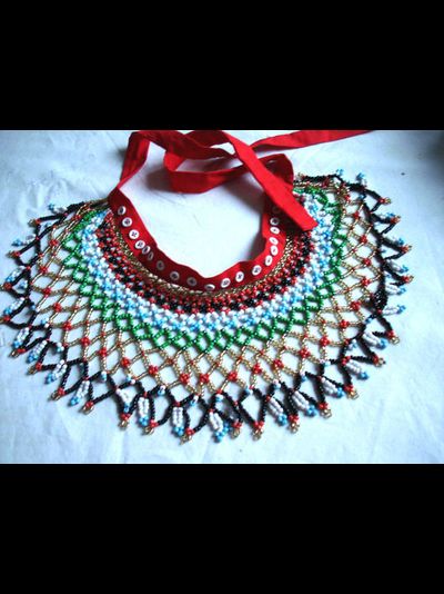 Украшение из бисера "Ожерелок"