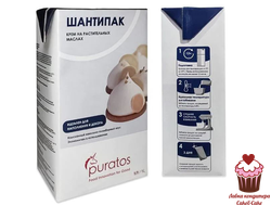 Сливки растительные Шантипак, 1л (Puratos)