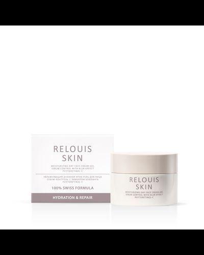 Увлажняющий дневной крем-гель для лица себум-контроль с эффектом блюринга phytoretinol-c.