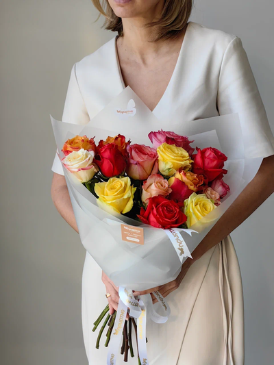 Букет цветов на 8 марта № 745